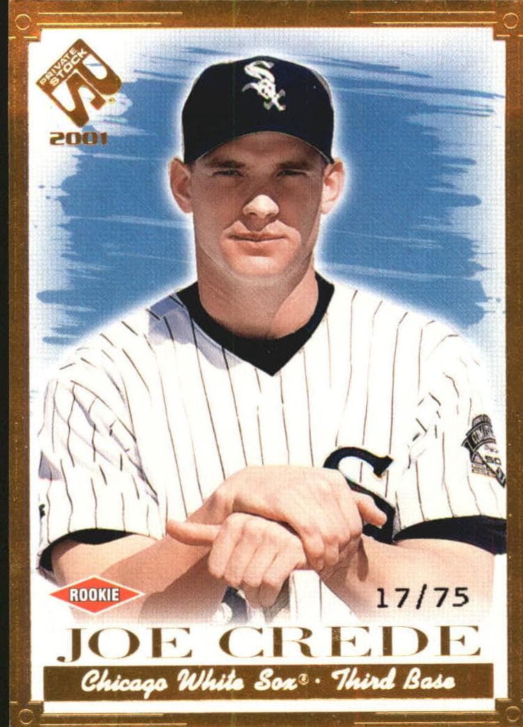 Joe Crede 2001 unknown Pacific Private Stock