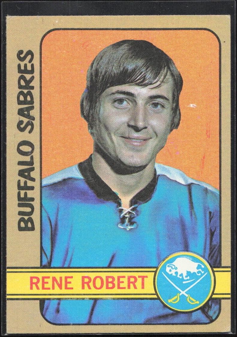 Rene Robert 1972 topps Topps