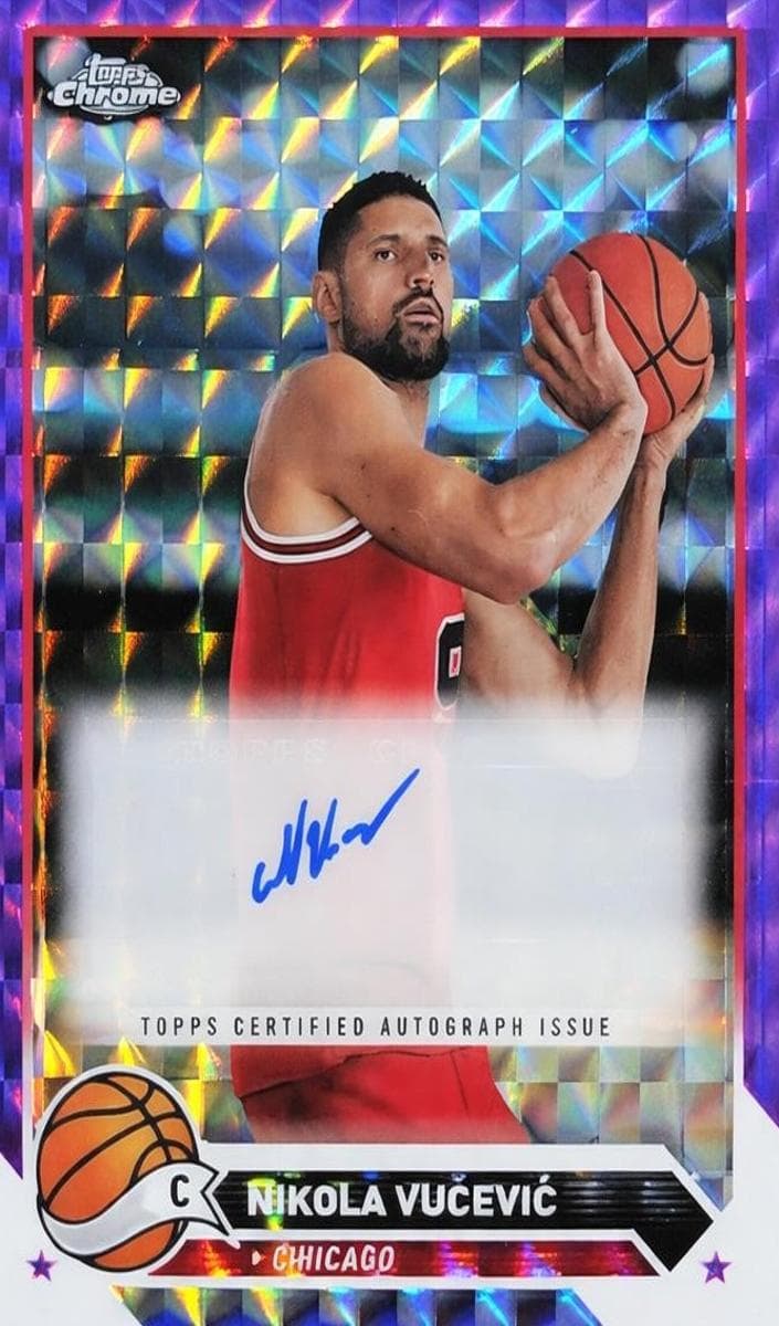Nikola Vučević 2023 topps Topps Chrome