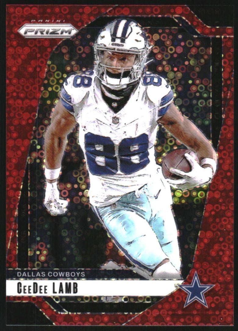 CeeDee Lamb 2024 panini Prizm Football Choice Red