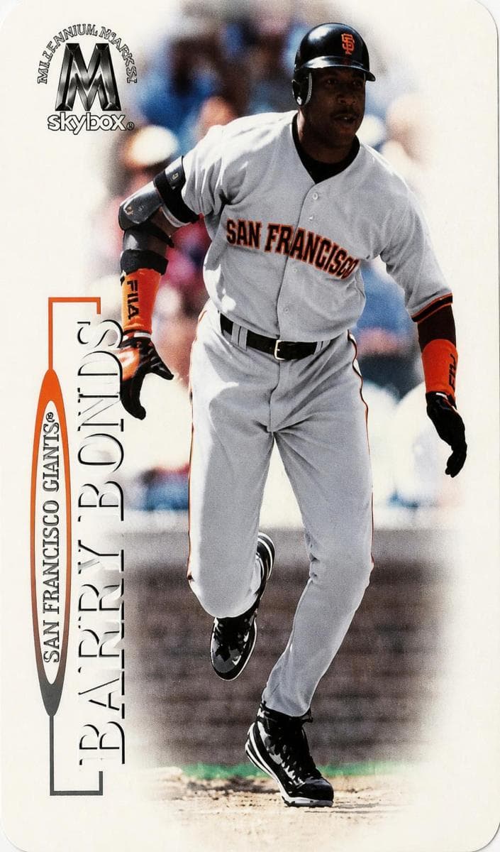 Barry Bonds 1999 fleer SkyBox Molten Metal