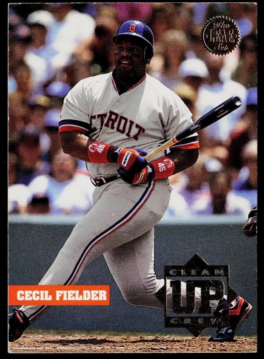 Cecil Fielder 1994 leaf Leaf