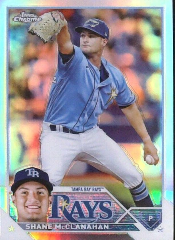 Shane McClanahan 2023 topps Topps Chrome