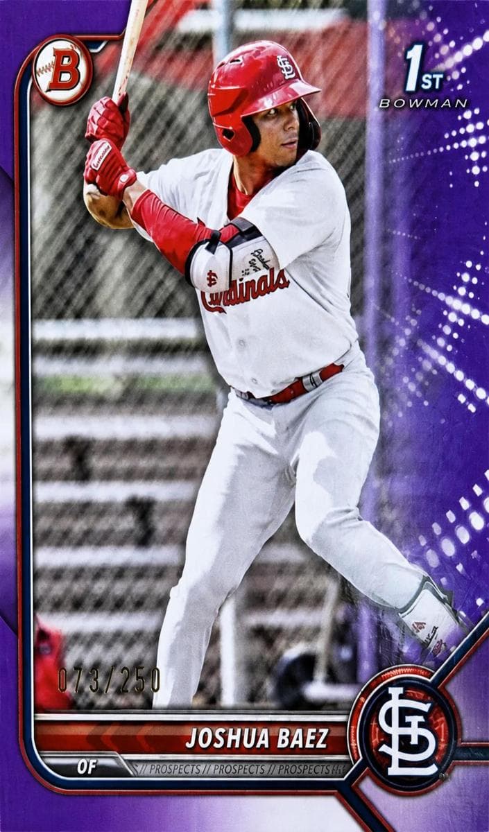 Joshua Baez 2022 bowman Bowman