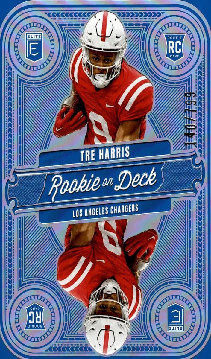 Tre Harris 2025 panini Donruss Elite