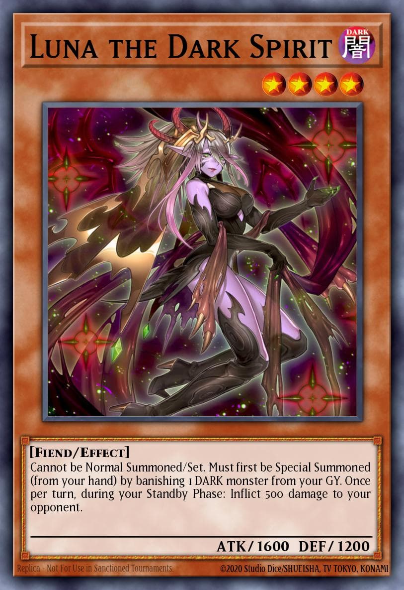 Luna the Dark Spirit #CHIM-EN027
