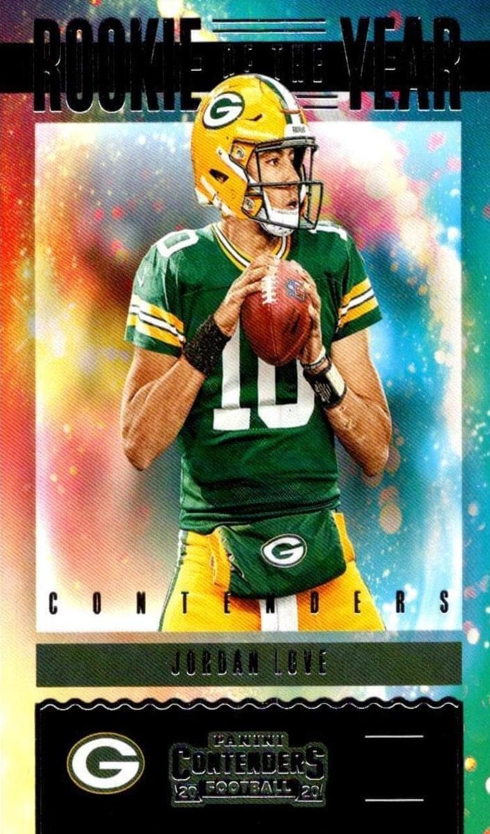 Jordan Love 2020 panini Panini Contenders