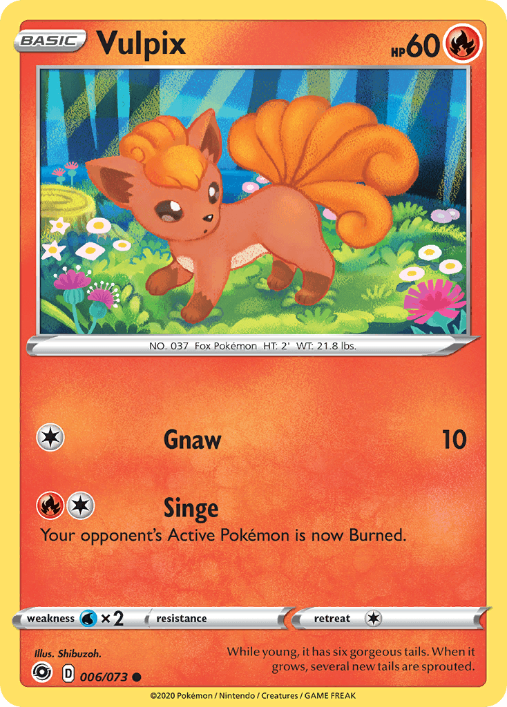 Vulpix 2020 Pokemon