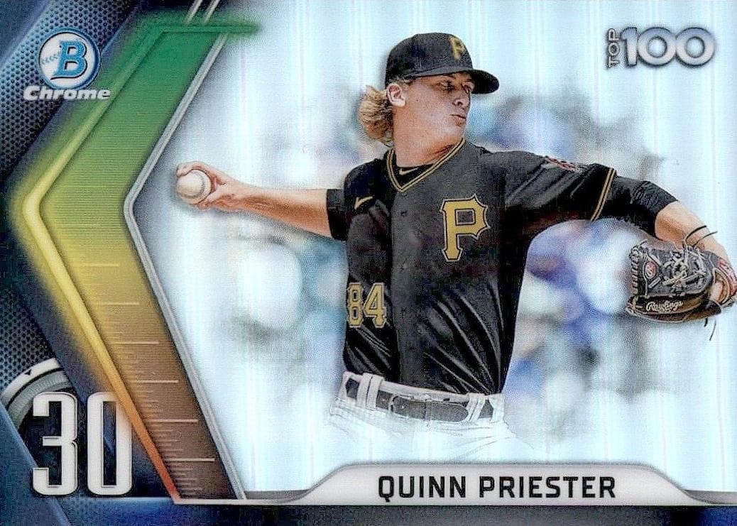 Quinn Priester 2022 bowman Bowman