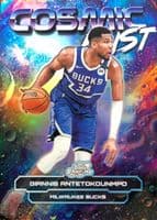 Giannis Antetokounmpo 2025 topps Topps Cosmic Chrome