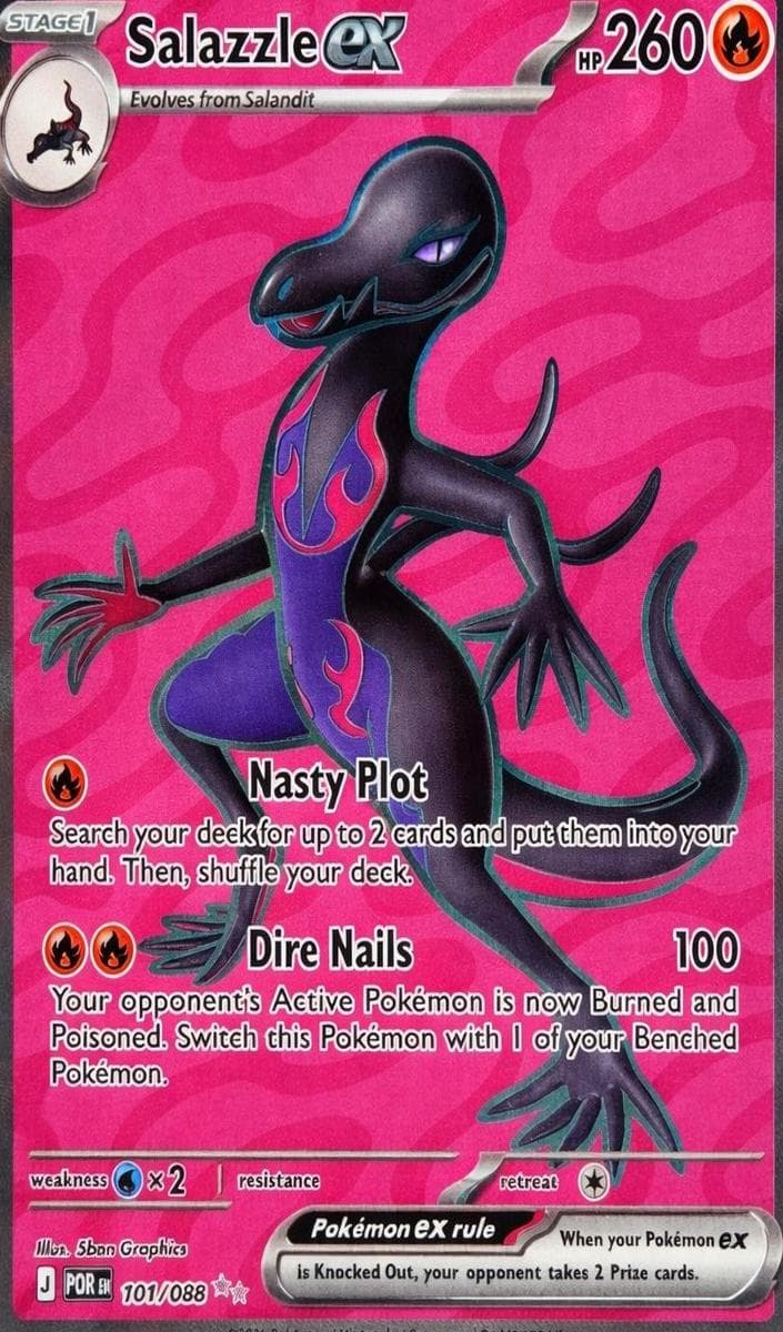 Salazzle EX #101
