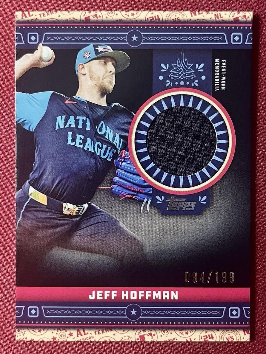 Jeff Hoffman trading card