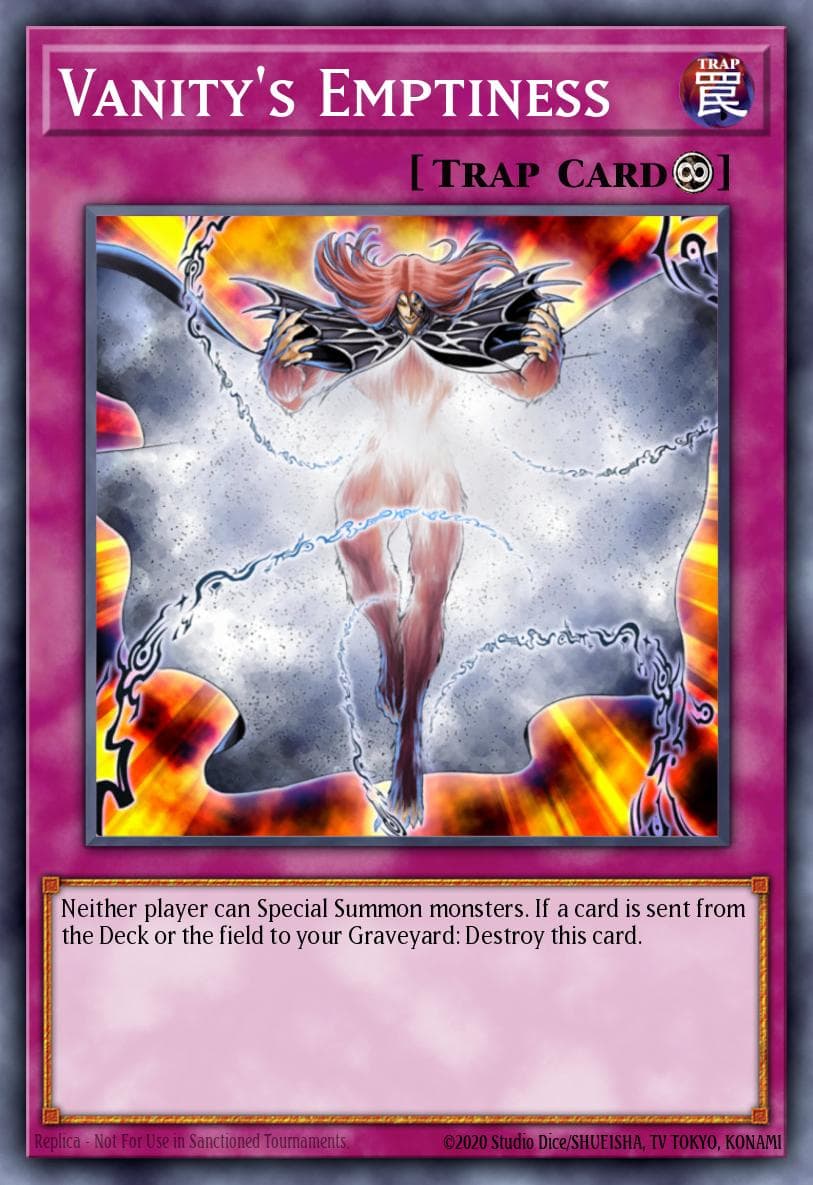 Vanity's Emptiness 2015 Yu-Gi-Oh! The Secret Forces