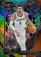 Victor Wembanyama 2024 panini Select Courtside Green Wave