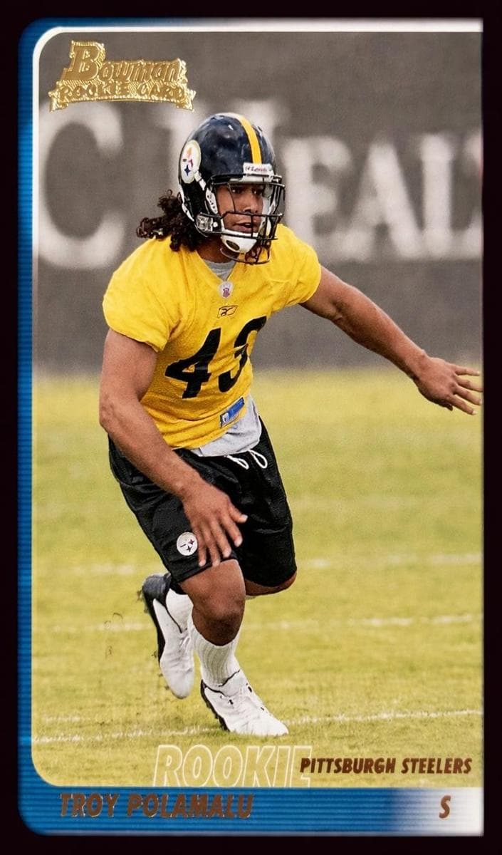 Troy Polamalu 2003 bowman