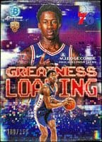 VJ Edgecombe 2025 bowman Bowman Greatness Loading