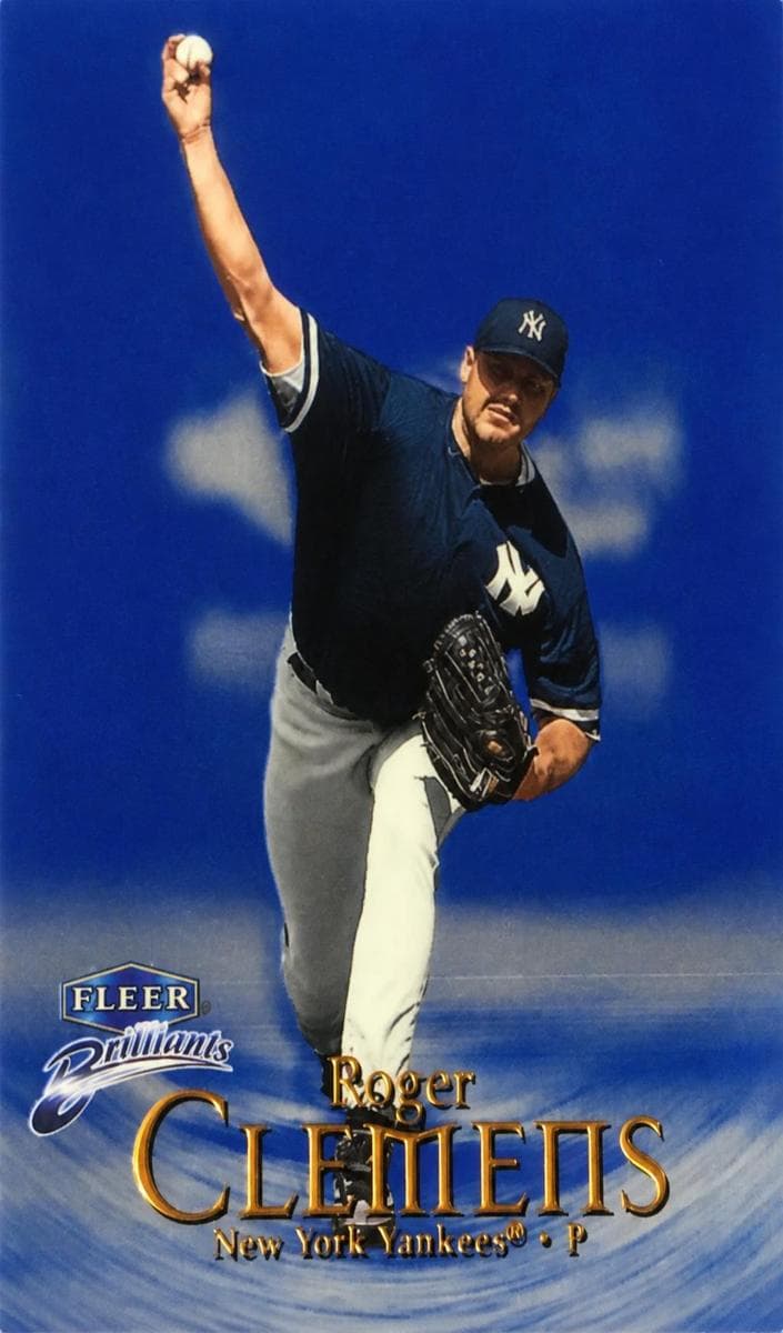 Roger Clemens 1999 fleer