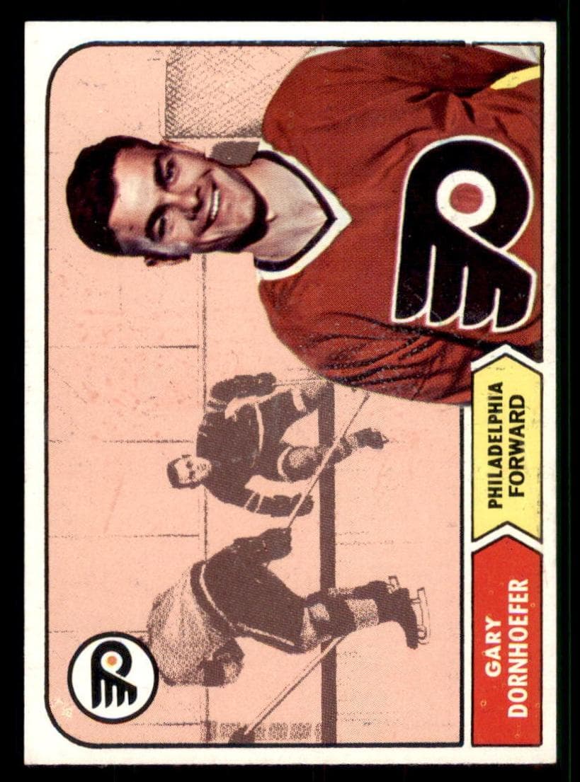Gary Dornhoefer 1968 topps Topps