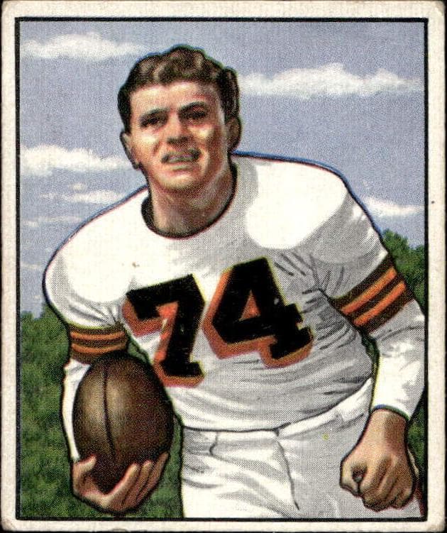 Tony Adamle 1950 bowman Bowman