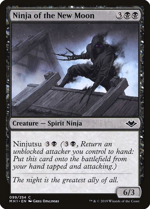 Ninja of the New Moon 2019 Magic: The Gathering