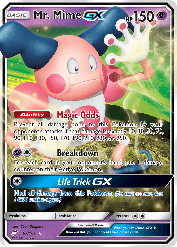 Mr. Mime GX #67