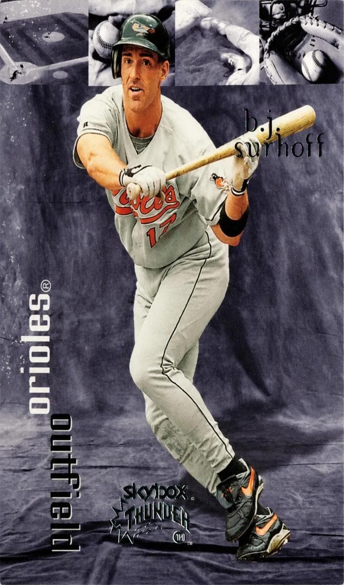 B.J. Surhoff 1999 fleer SkyBox Thunder