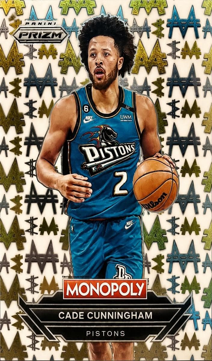 Cade Cunningham 2023 panini Panini Prizm Monopoly