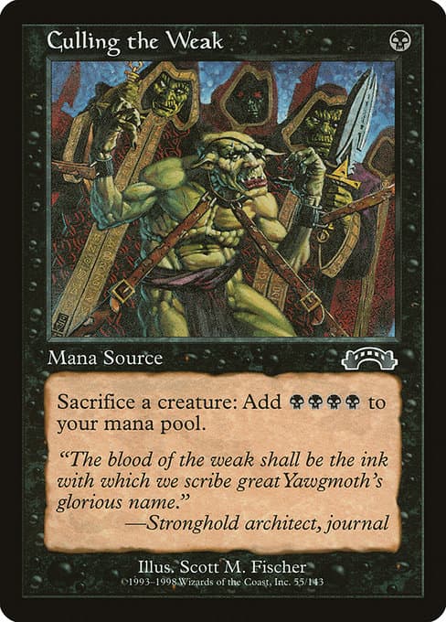 Culling the Weak 2024 Magic: The Gathering Mystery Booster 2