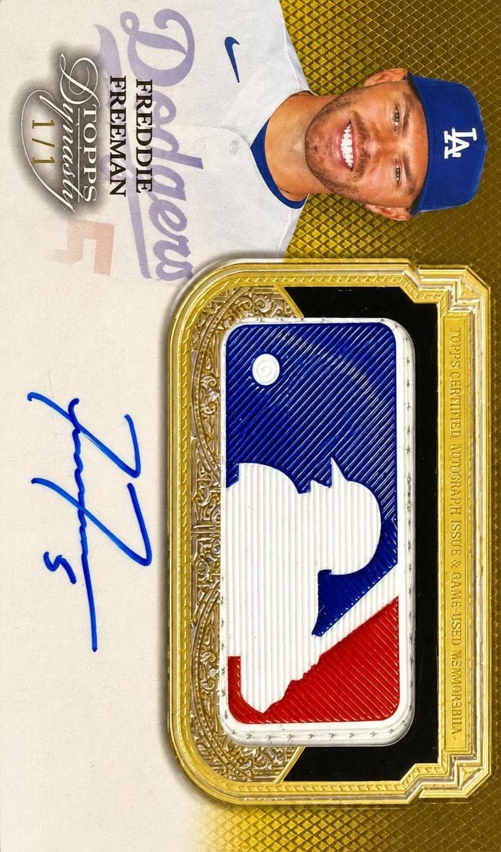 Freddie Freeman 2023 topps Topps Dynasty