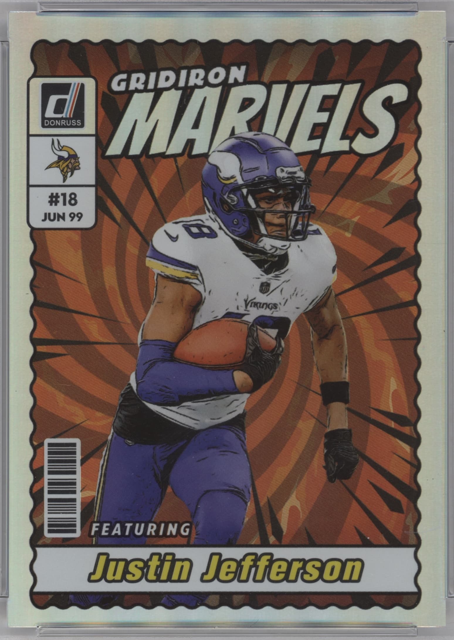 Justin Jefferson 2023 panini Panini Donruss