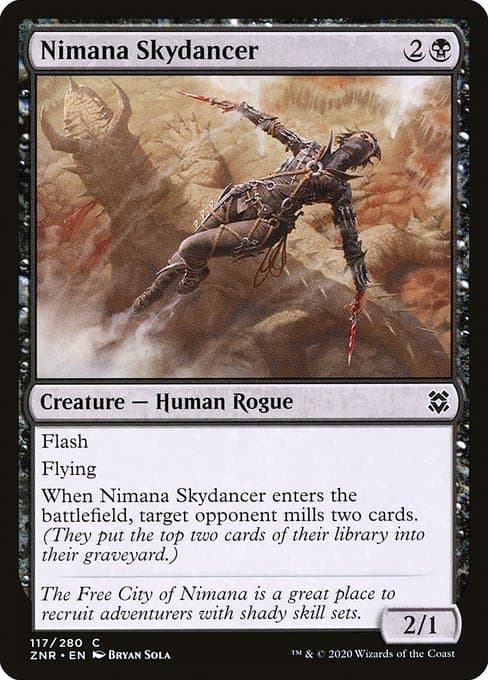 Nimana Skydancer 2020 Magic: The Gathering Zendikar Rising