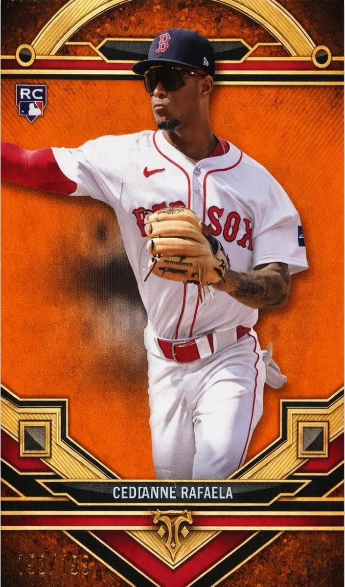 Ceddanne Rafaela 2024 topps Topps Triple Threads