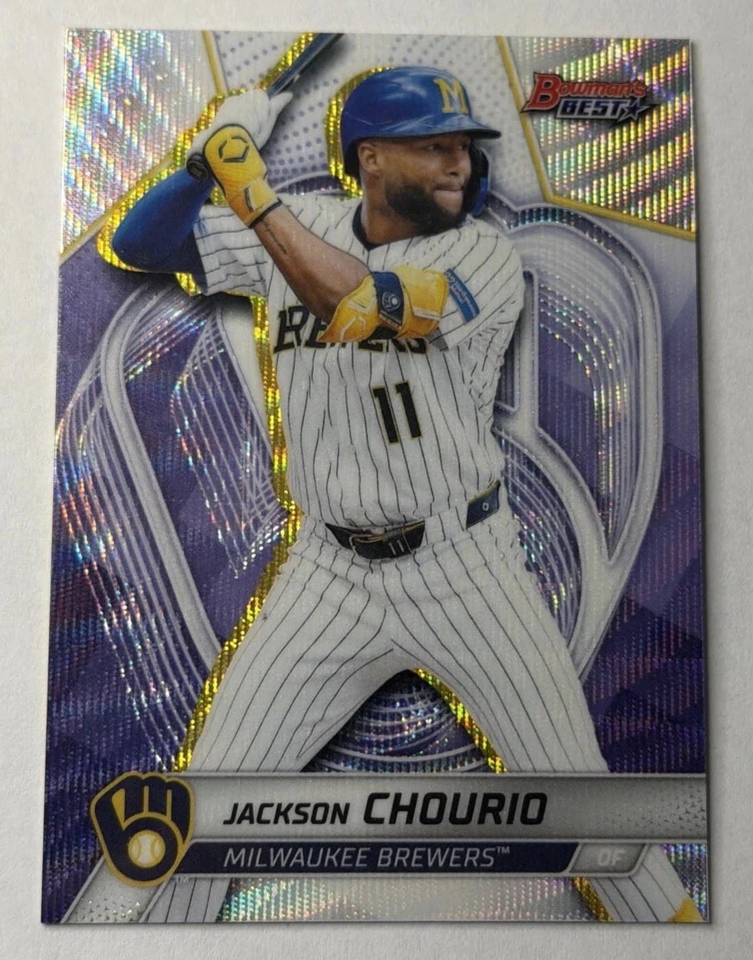 Jackson Chourio 2025 bowman Bowman Best