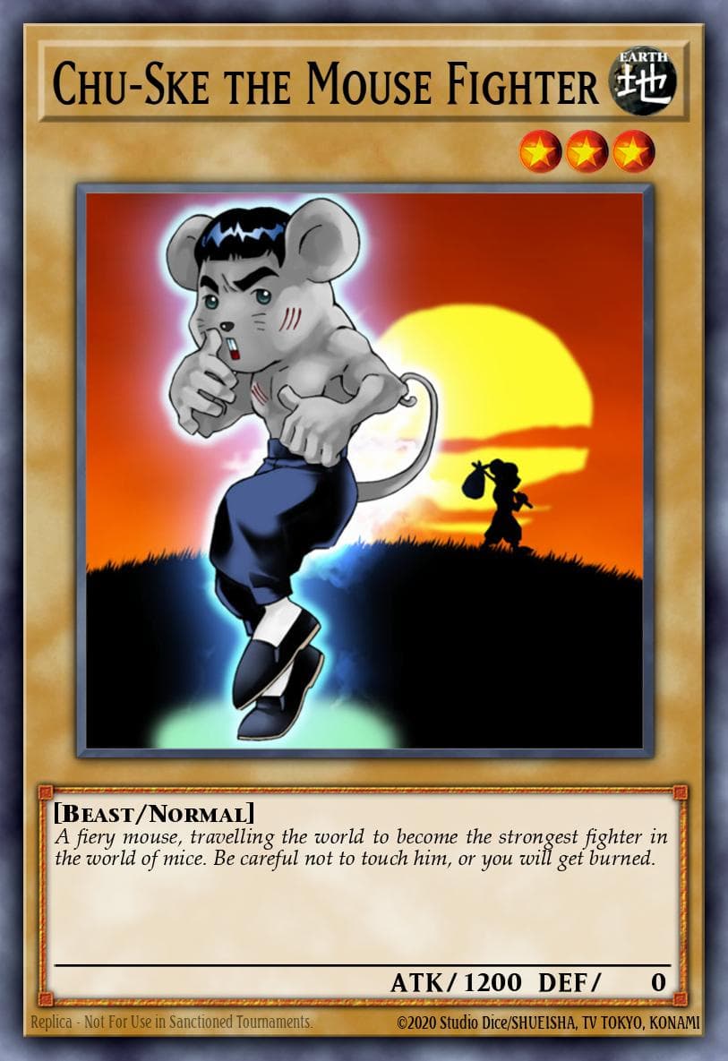 Chu-Ske the Mouse Fighter #FET-EN003
