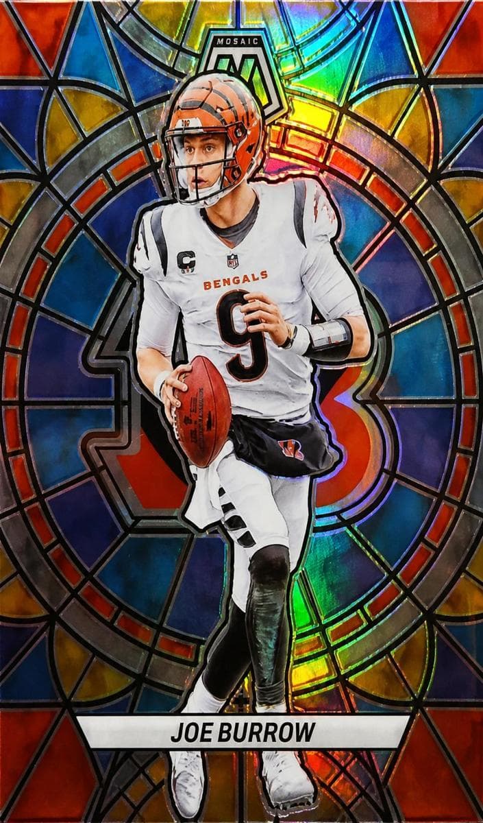 Joe Burrow 2023 panini Panini Mosaic