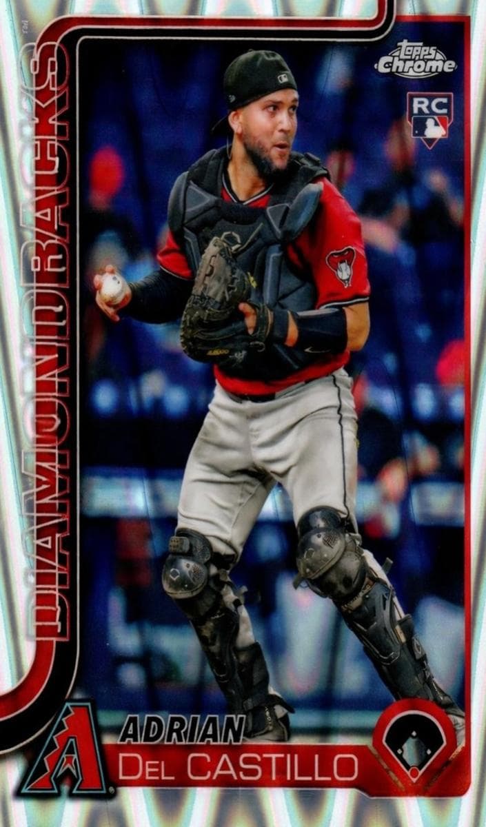 Adrian Del Castillo 2025 topps Chrome