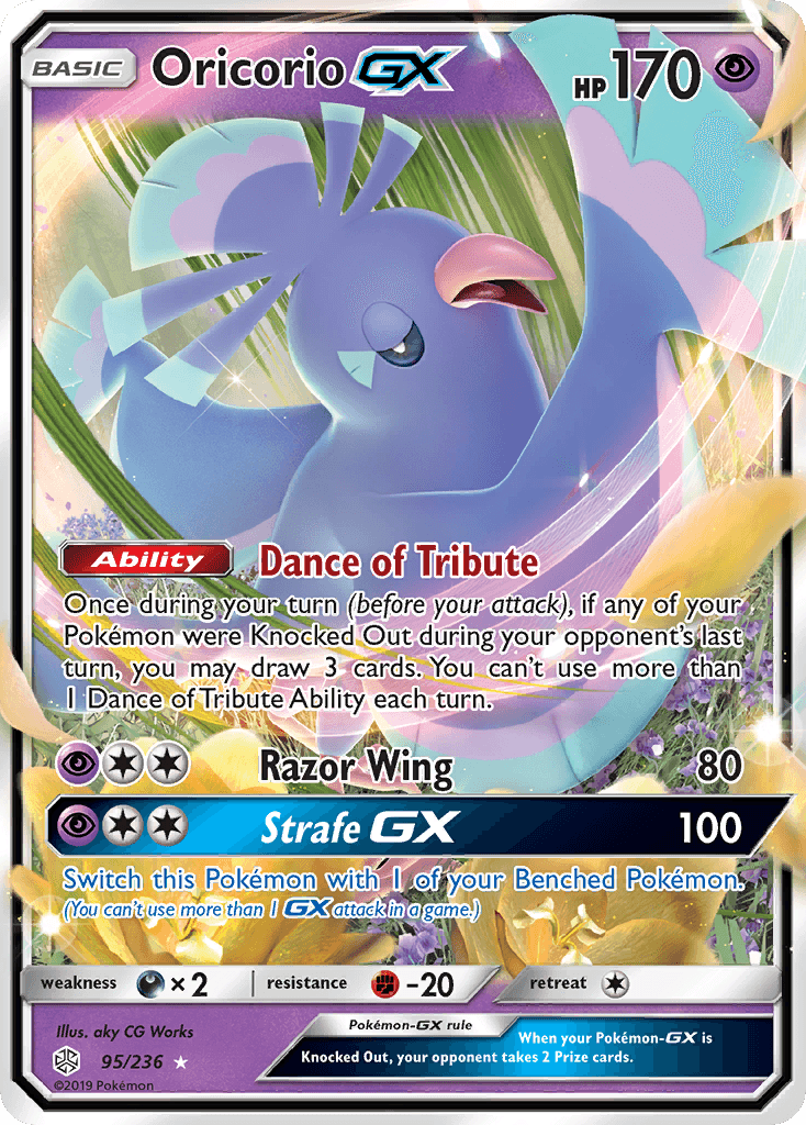 Oricorio GX #95
