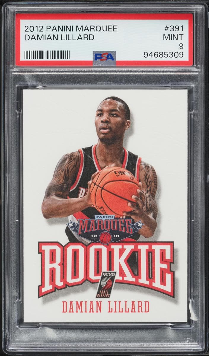 Damian Lillard 2012 panini