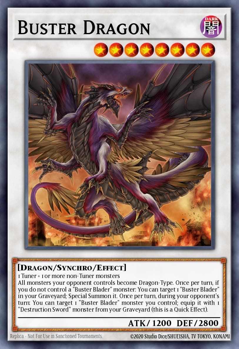 Buster Dragon 2016 Yu-Gi-Oh! Breakers of Shadow