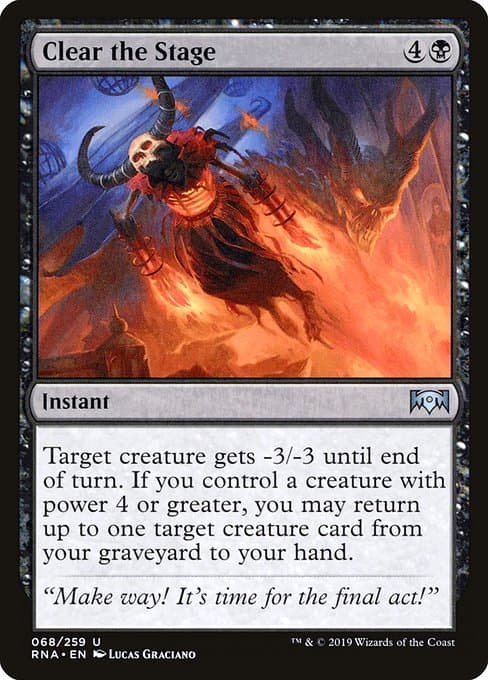 Clear the Stage 2019 Magic: The Gathering Ravnica Allegiance