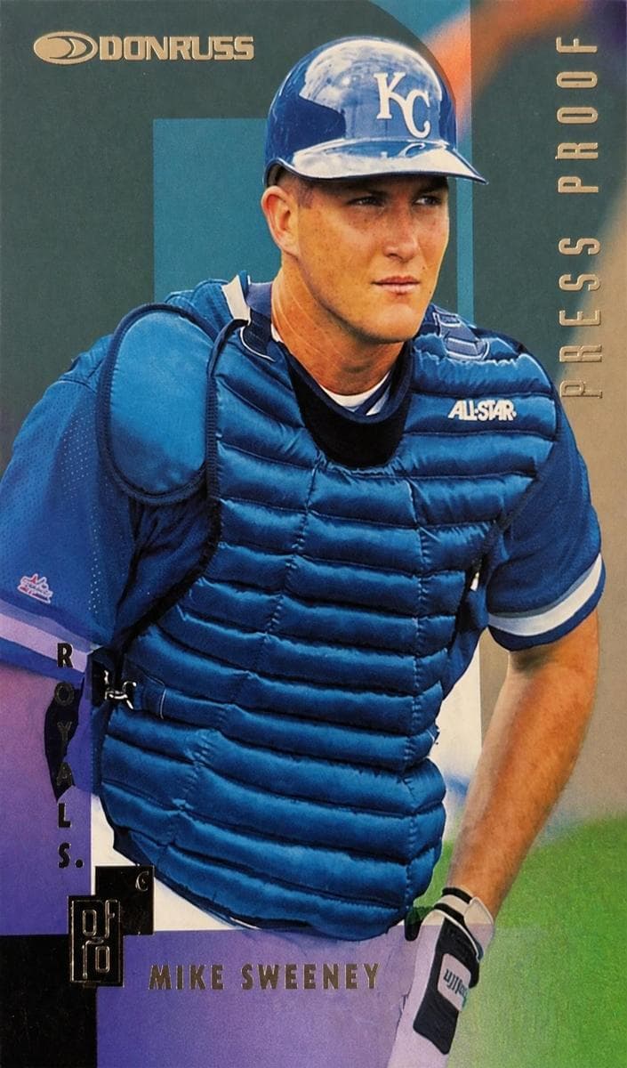 Mike Sweeney 1997 panini Donruss