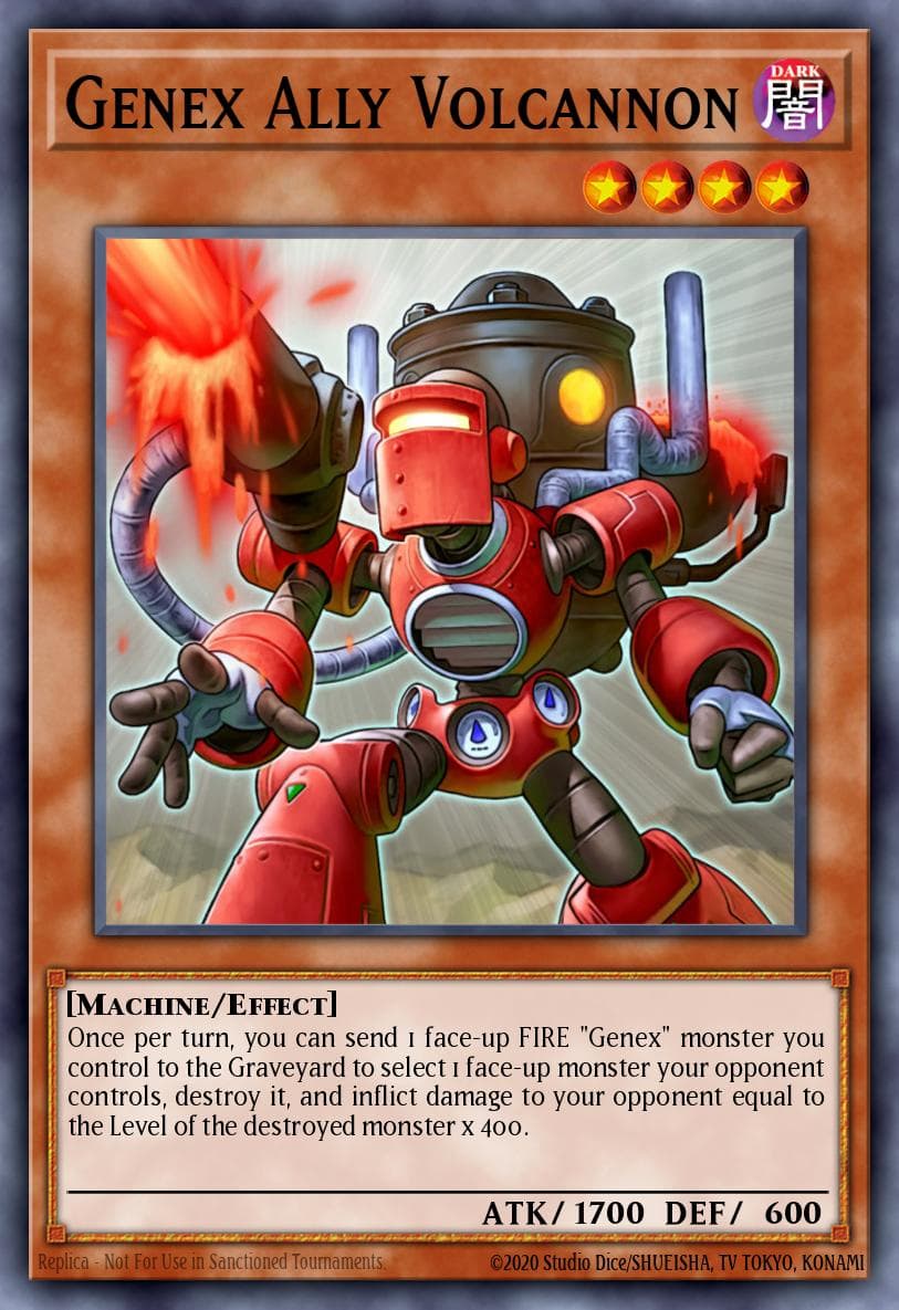 Genex Ally Volcannon #DT04-EN014