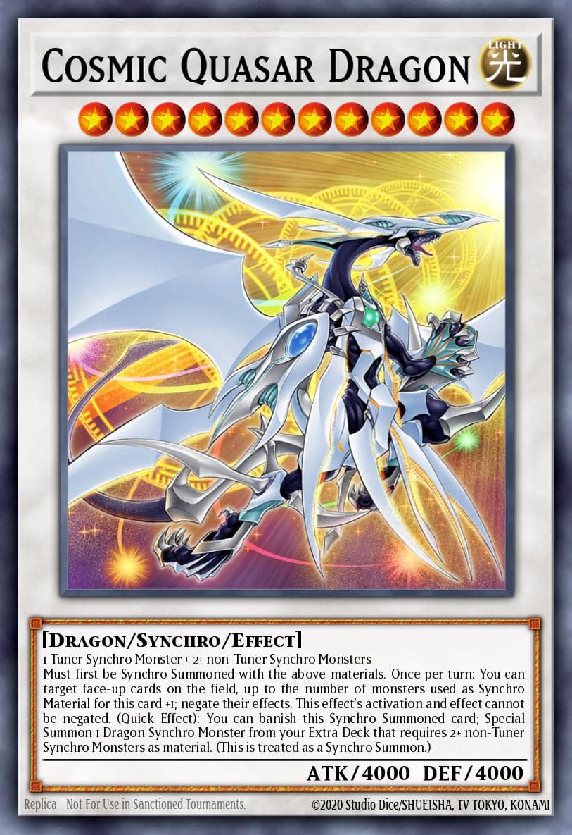 Cosmic Quasar Dragon 2023 Yu-Gi-Oh!