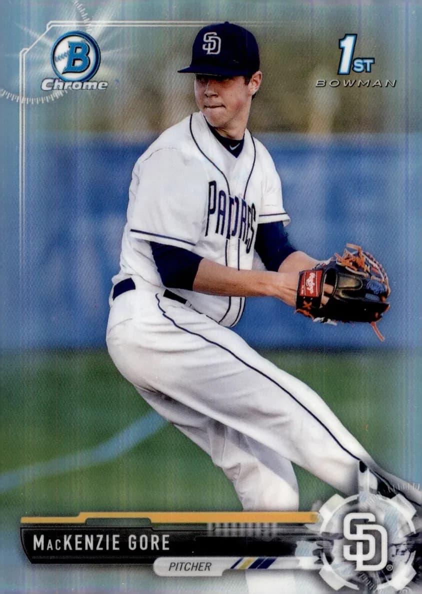 MacKenzie Gore 2017 bowman