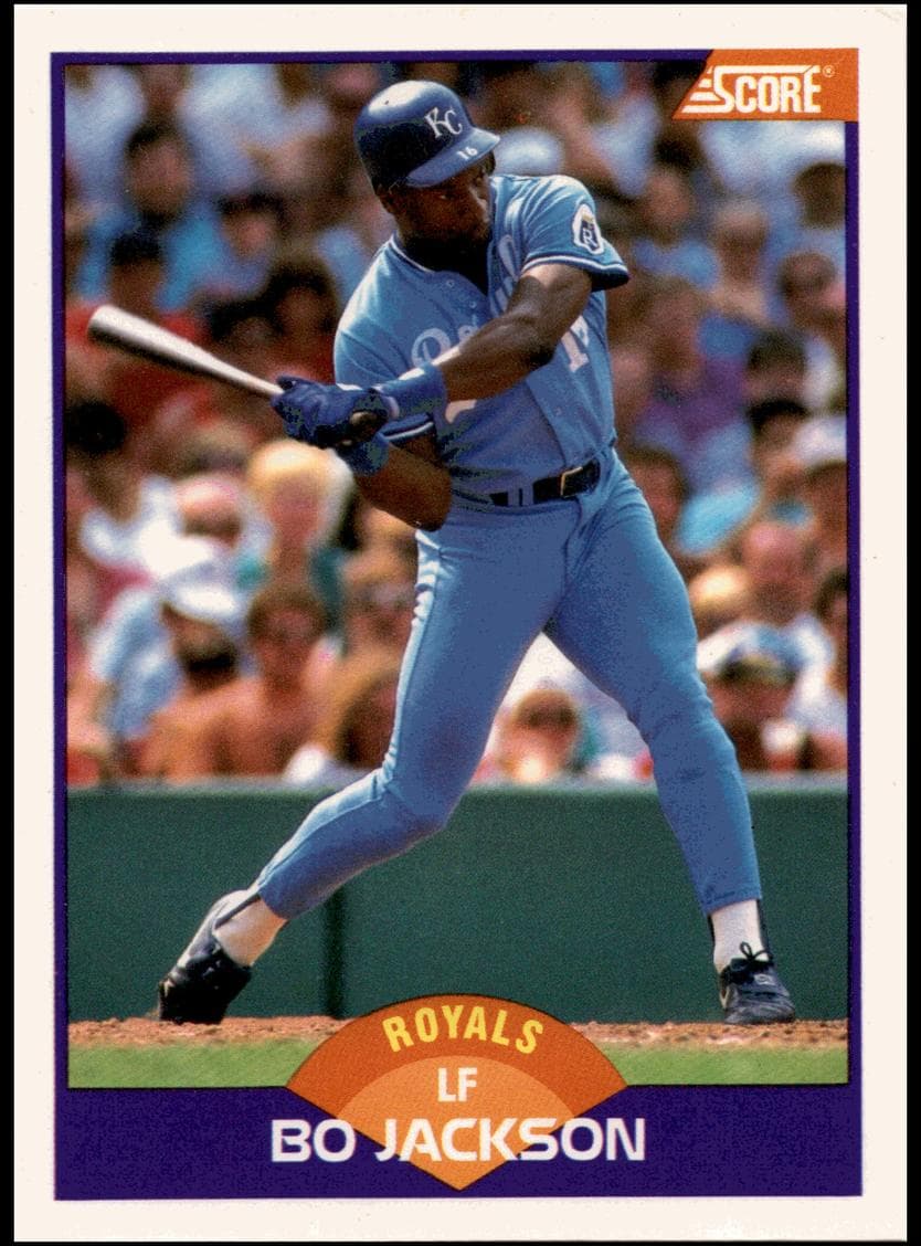 Bo Jackson 1989 panini Score