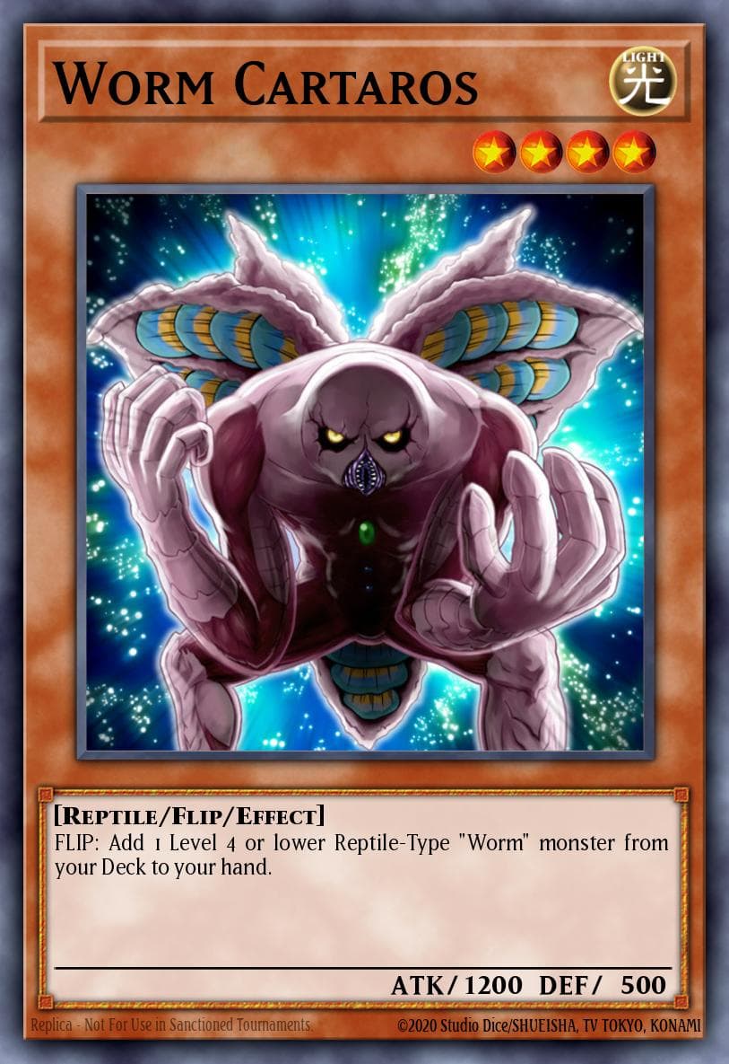 Worm Cartaros 2009 Yu-Gi-Oh! Hidden Arsenal