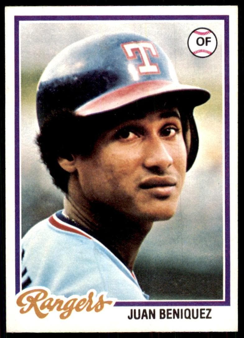 Juan Beniquez 1978 topps Topps