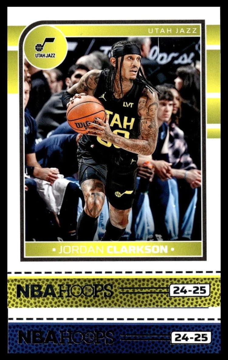 Jordan Clarkson 2024 panini Hoops Winter