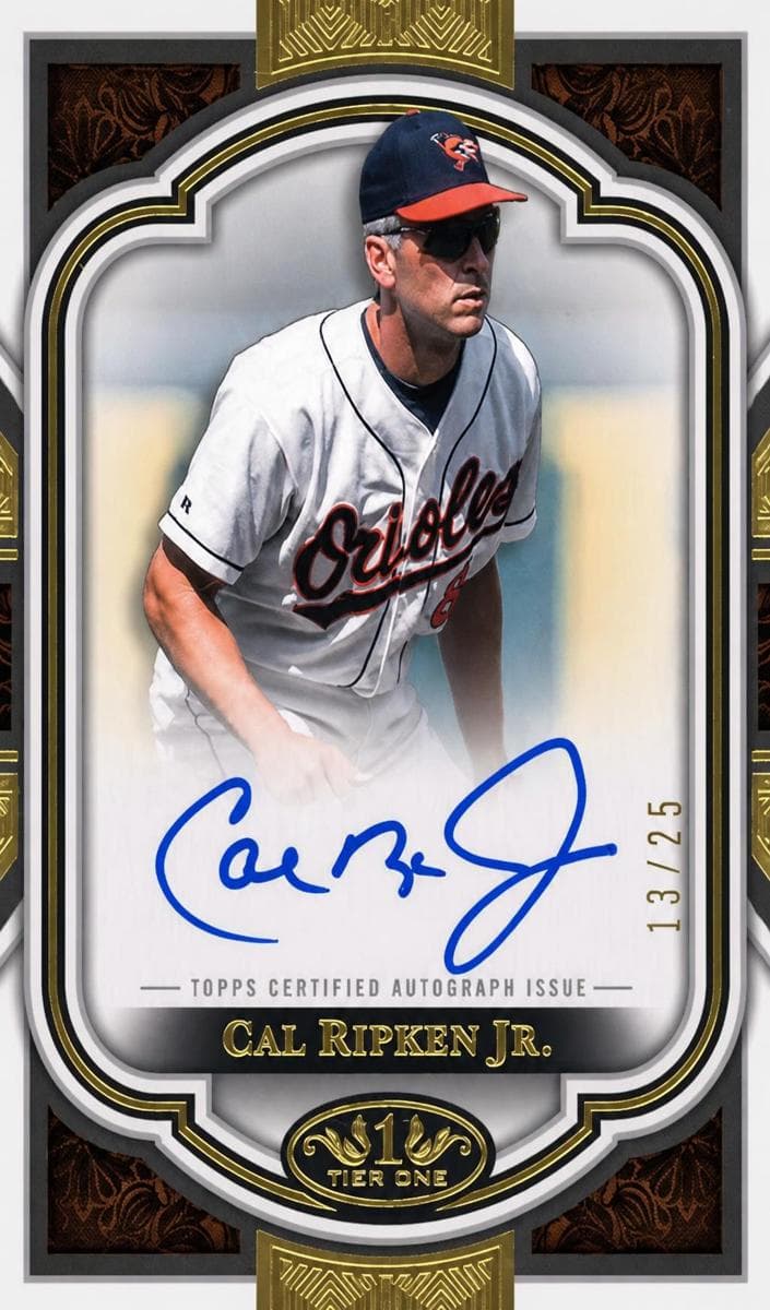 Cal Ripken Jr. 2023 topps Topps Tier One