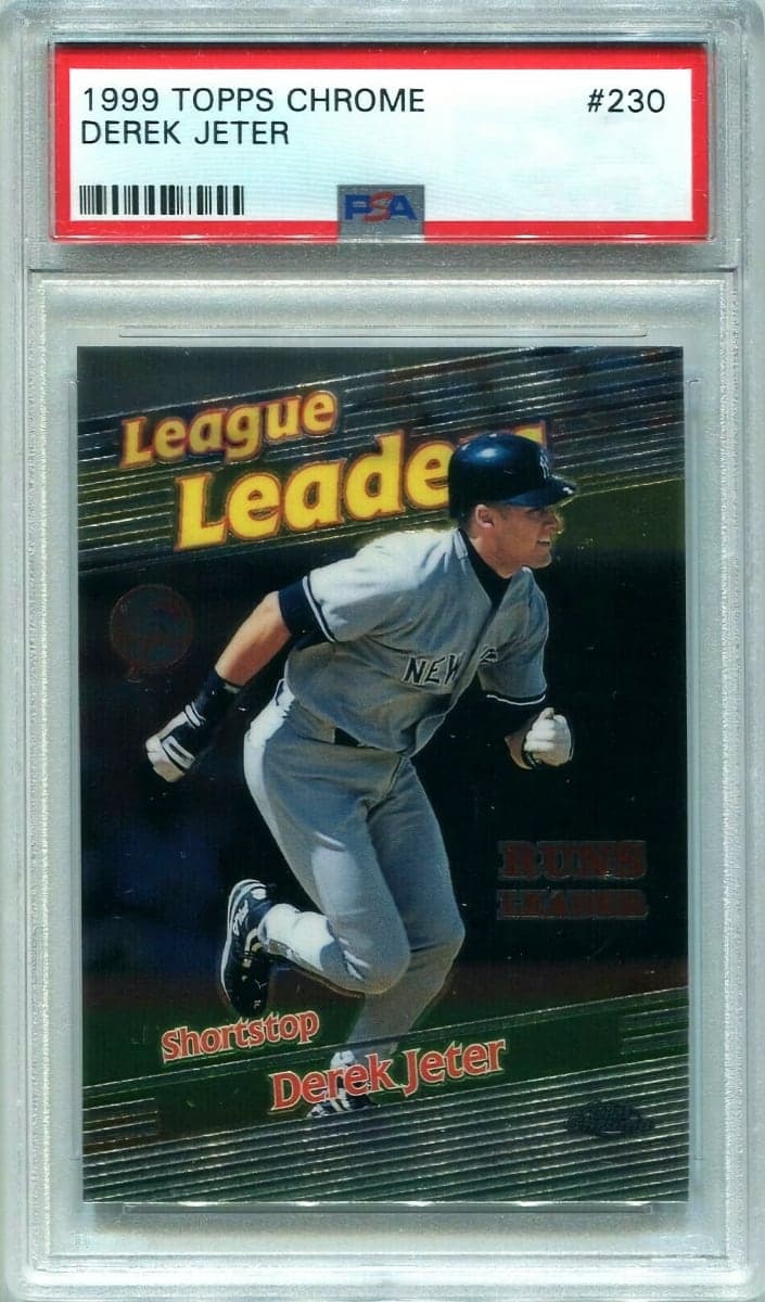 Derek Jeter 1999 topps Topps Chrome